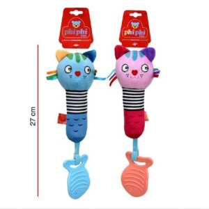 SONAJERO PALITO GATO CON CHIFLE - PHI PHI TOYS