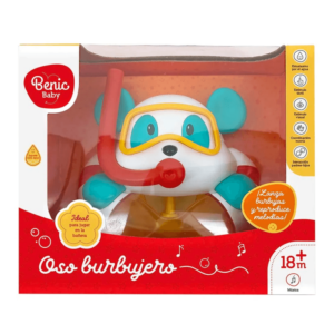 BURBUJERO OSITO PARA BAÑO CON MUSICA - JUGUETECH