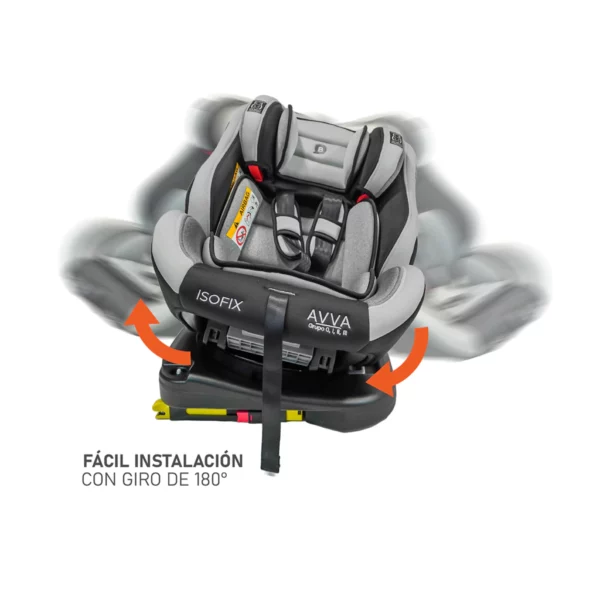 BUTACA AVVA 0-36 KG ISOFIX Y GIRO 360 - BRICONNE - Image 5