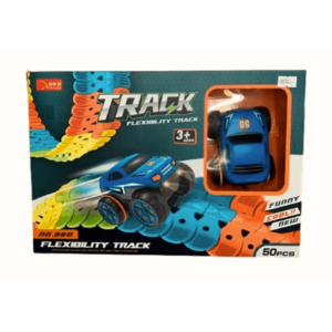 PISTA ENCASTRABLE CON AUTO Y LUCES - JUGUETECH