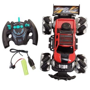 AUTO A R/C 360° PILA RECARGABLE USB CON LUZ - TRUCCO