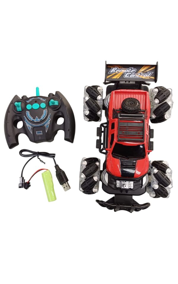 AUTO A R/C 360° PILA RECARGABLE USB CON LUZ - TRUCCO