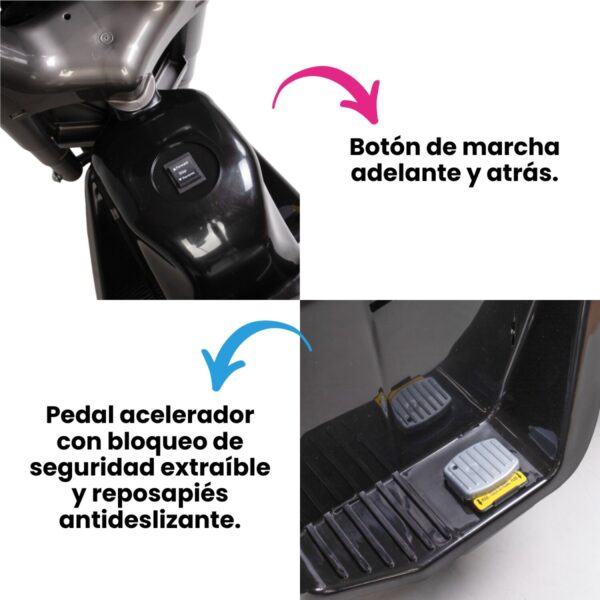 MOTO A BATERIA FOX DARK 6V -  BIEMME - Image 4