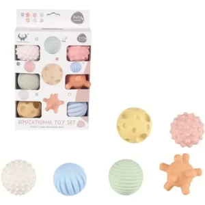 SET DE PELOTAS TEXTURADAS X6 - BABY FAVORITE