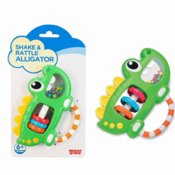 SONAJERO DINO CON PELOTITAS - CLAVEL