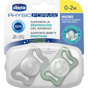 CHUPETE X2 0-2 M MICRO VERDE NOCTURNO - CHICCO