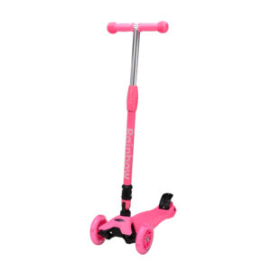 MONOPATIN STORM PLEGABLE DE ALUMINO CON LUZ- RAINBOW