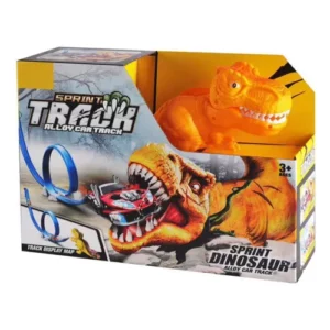 PISTA DE AUTOS DINO NARANJA - PRIORI