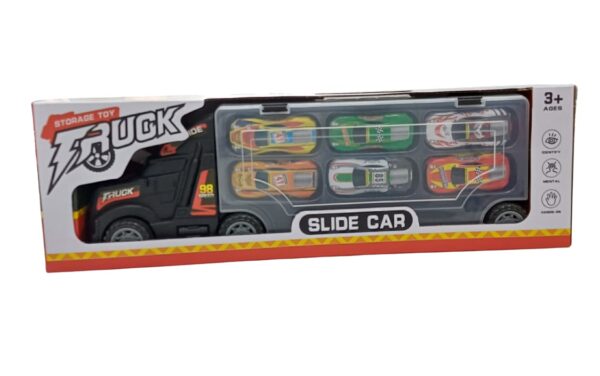 CAMION CON TRAILER Y AUTOS - FABESA