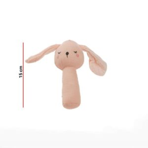 SONAJERO CONEJO PALITO ROSA - PHI PHI TOYS