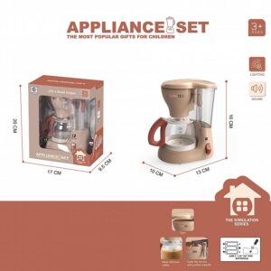 CAFETERA CON LUZ Y SONIDO REAL - PRIORI