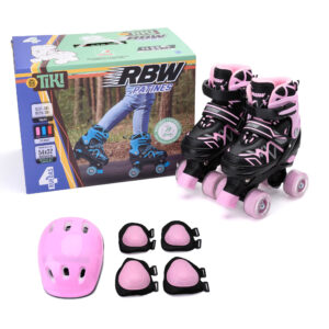 PATIN EXTENSIBLE CON SET DE PROTECCION TIKI - RAINBOW