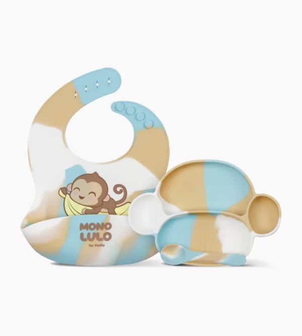 SET DE ALIMENTACION X3 SILICONA - MONO LULO