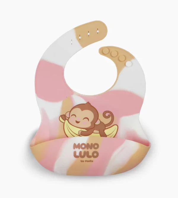 SET BABEROS X2 SILICONA - MONO LULO - Image 2