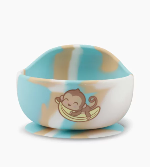 SET DE ALIMENTACION BOWL CON CUCHARA SILICONA - MONO LULO - Image 2