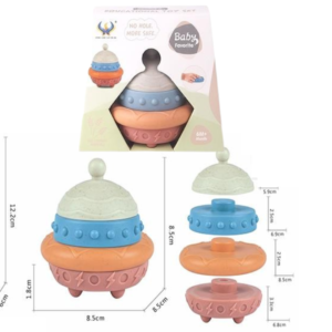 NAVE ESPACIAL ENCASTRE SILICONA- BABY FAVORITE