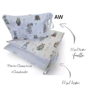 CAMBIADOR CON PORTA COSMETICOS- A WISH