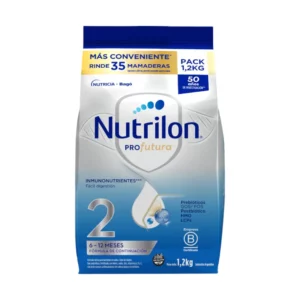 LECHE EN POLVO ETAPA 2 PREFUTURA POUCH X 1,2 KG - NUTRILON