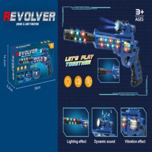 REVOLVER CON LUZ, MUSICA Y VIBRACION - EXPLORER FUN