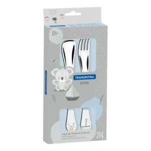 CUBIERTOS CUCHARA Y TENEDOR 2 PZ LE PETIT KOALA - TRAMONTINA
