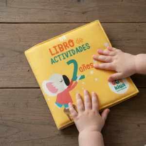 LIBRO DE TELA SENSORIAL 2 AÑOS - KIWI