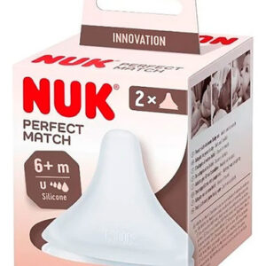 TETINA PERFECT MATCH X2 6M TALLE U - NUK