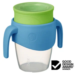 VASO 360° CUP 250 ML CON ASAS +6M ROSA - BBOX