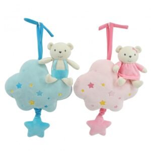 CUNERO NUBE CON OSITO - WOODY TOYS