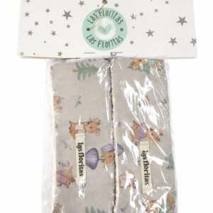 BABITAS CON TOALLA X2 UNIDADES - LAS FLORITAS