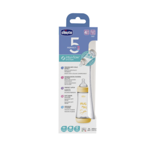 MAMADERA PERFECT 5 300 ML AMARILLO - CHICCO