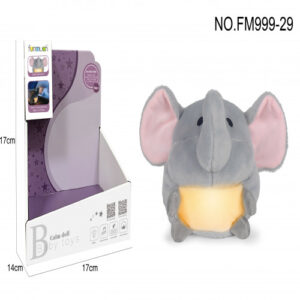 PELUCHE ELEFANTE CON LUZ Y SONIDO-LOVE