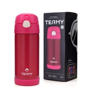 VASO DE ACERO TERMICO CON SORBETE - TERMY