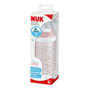 VASO KIDDY CUP PICO RIGIDO BAMBI ROSA - NUK
