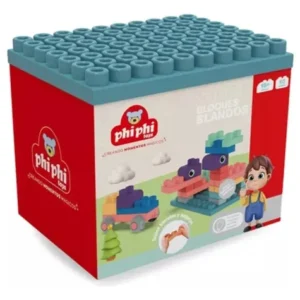BLOQUES SOFT EN CAJA 40 PZ - PHI PHI TOYS