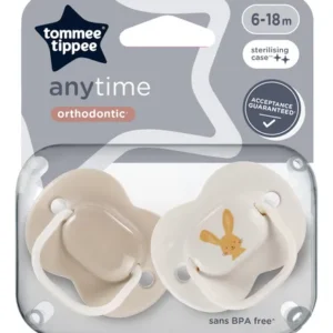 CHUPETE X2 6-18 M ANY TIME - TOMMEE TIPPEE