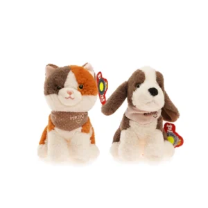 PERRO Y GATO 20 CM - PHI PHI TOYS