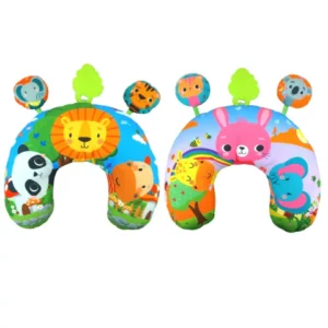 ALMOHADITA ANIMALES CON SONAJERO - WOODY TOYS