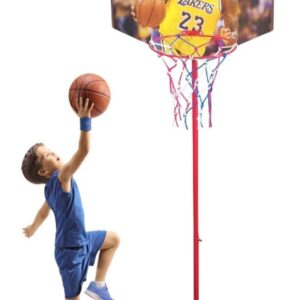 ARO DE BASQUET CON PIE DE CAÑO MEDIANO - JUEGUETES TRADICIONALES