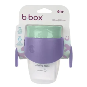 VASO 360° 250 ML CON ASAS +6M LILA - BBOX