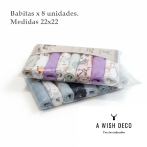 BABITAS SECADO RAPIDO X8 - A WISH DECO