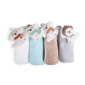 TOALLITA DE MANO HUG CON MUÑECO - CHIMOLA