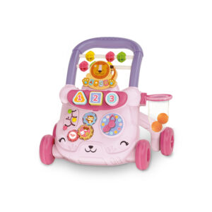 CAMINADOR MUSICAL ALTURA AJUSTABLE ROSA - ORILAT
