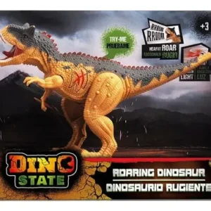 DINOSAURIO RUGIENTE CON LUZ Y SONIDO - ORILAT