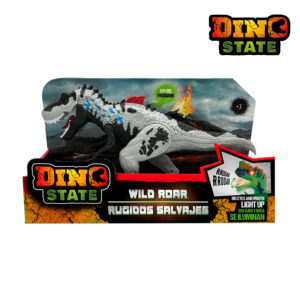 DINOSAURIO RUGIDO SALVAJE CON LUZ Y SONIDO - ORILAT