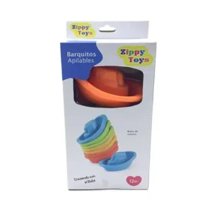 8 BARQUITOS APILABLES - ZIPPY TOYS