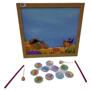 JUEGO DE PESCA DE MADERA IMANTADO - FIRE