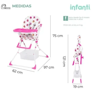 SILLA DE COMER CANDY - INFANTI 15