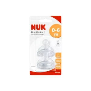 TETINA X2 FIRST CHOINCE SILICONA T1 FLUJO M - NUK